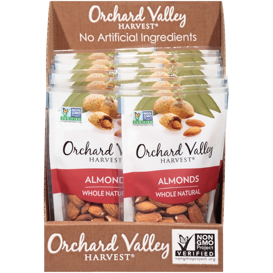 slide 9 of 9, Orchard Valley Almonds 1.4 oz, 1.4 oz