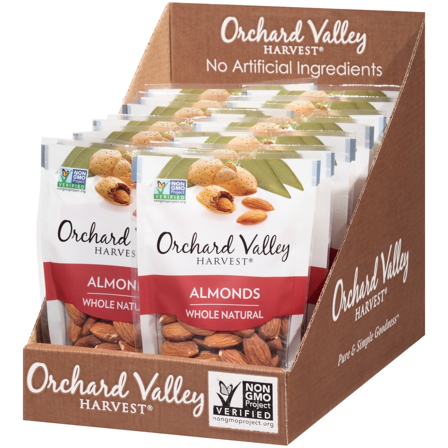 slide 3 of 9, Orchard Valley Almonds 1.4 oz, 1.4 oz