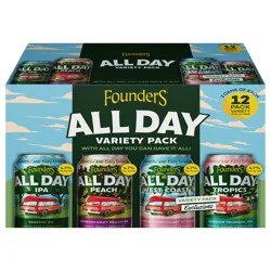 Founders Brewing Co. Co. All Day Variety Pack
