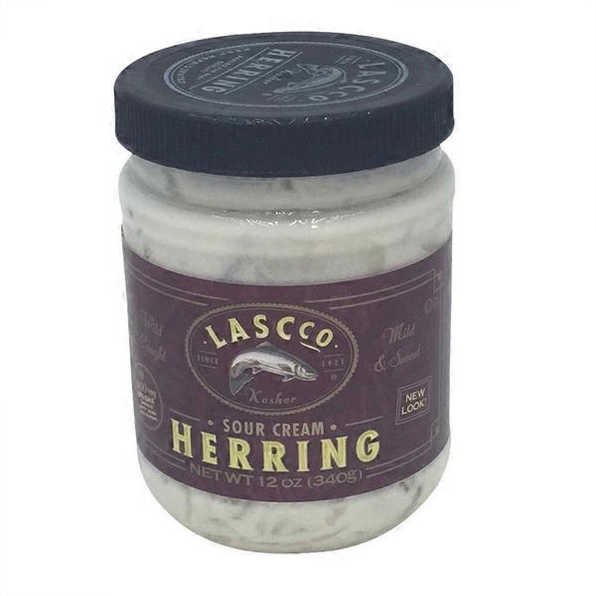 Lascco Sour Cream Herring 12 oz Shipt