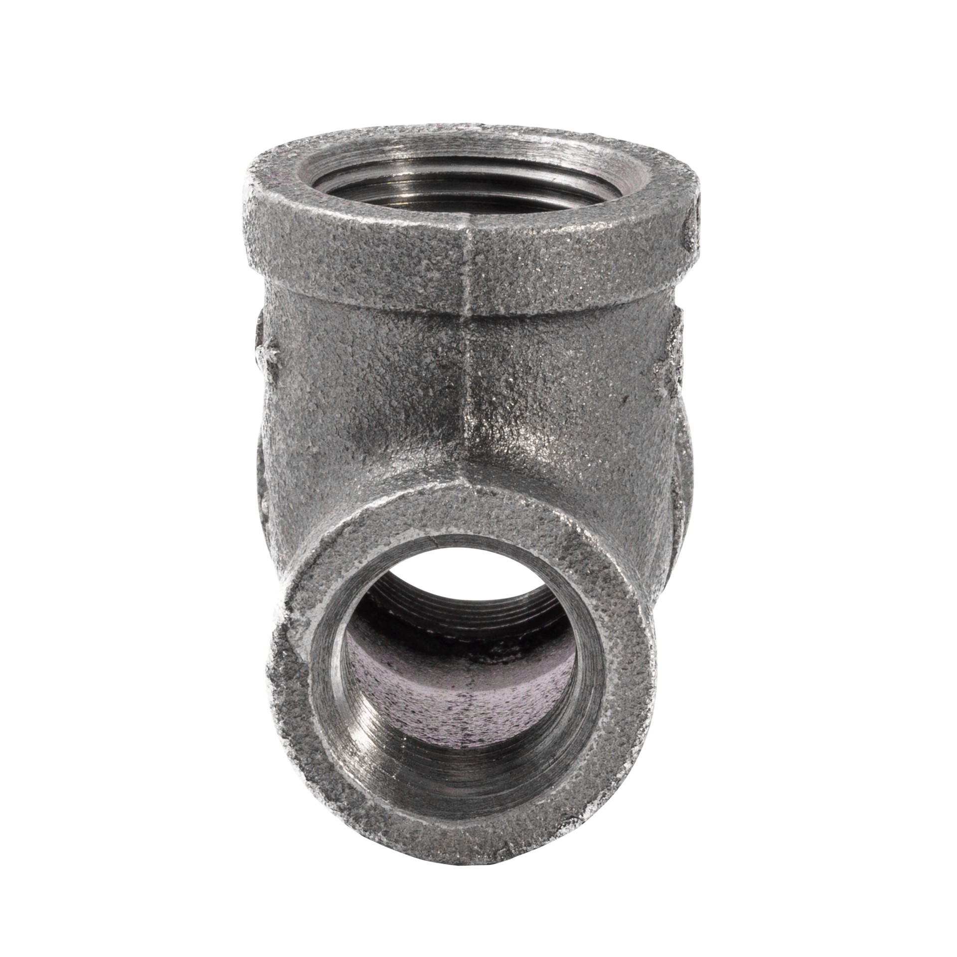 slide 3 of 6, RELIABILT 3/4-in x 1/2-in x 3/4-in Black Reducing Tee, 1 ct