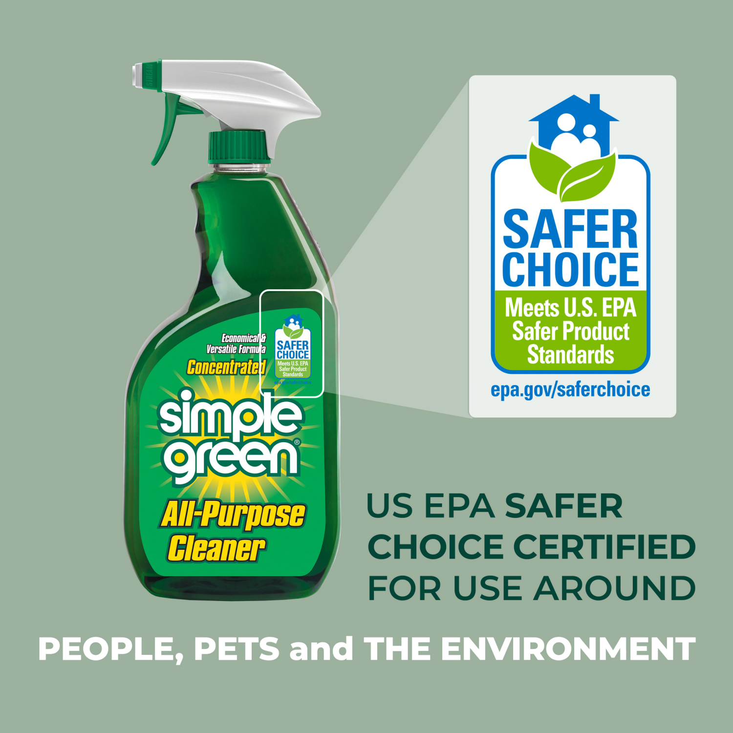 slide 2 of 5, Simple Green All Purpose Cleaner, 24 oz