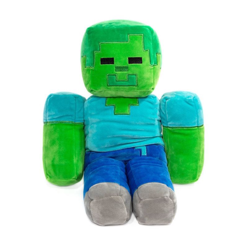 slide 2 of 6, Minecraft Zombie Kids' Pillow Buddy, 1 ct