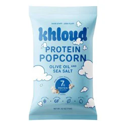 Khloud Protein Olive Oil and Sea Salt Popcorn 4 oz