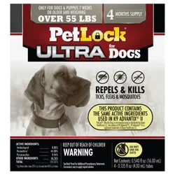 PetLock Ultra F&T SO Dog XL 4 ct