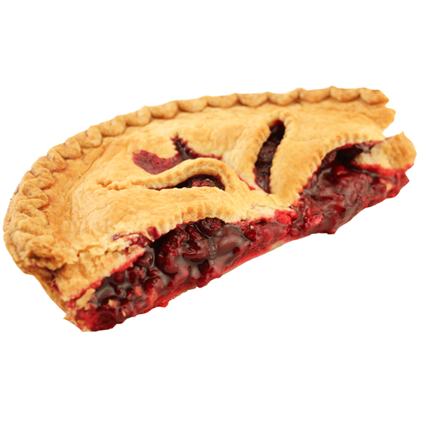 slide 1 of 1, 1/2 - 9 In. Natural Juice Red Raspberry Pie, 18 oz
