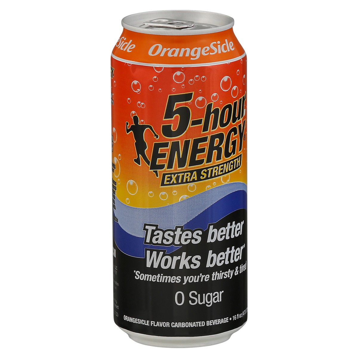 slide 4 of 9, 5-Hour Energy Extra Strength OrangeSicle Flavor Carbonated Beverage - 16 fl oz, 16 fl oz