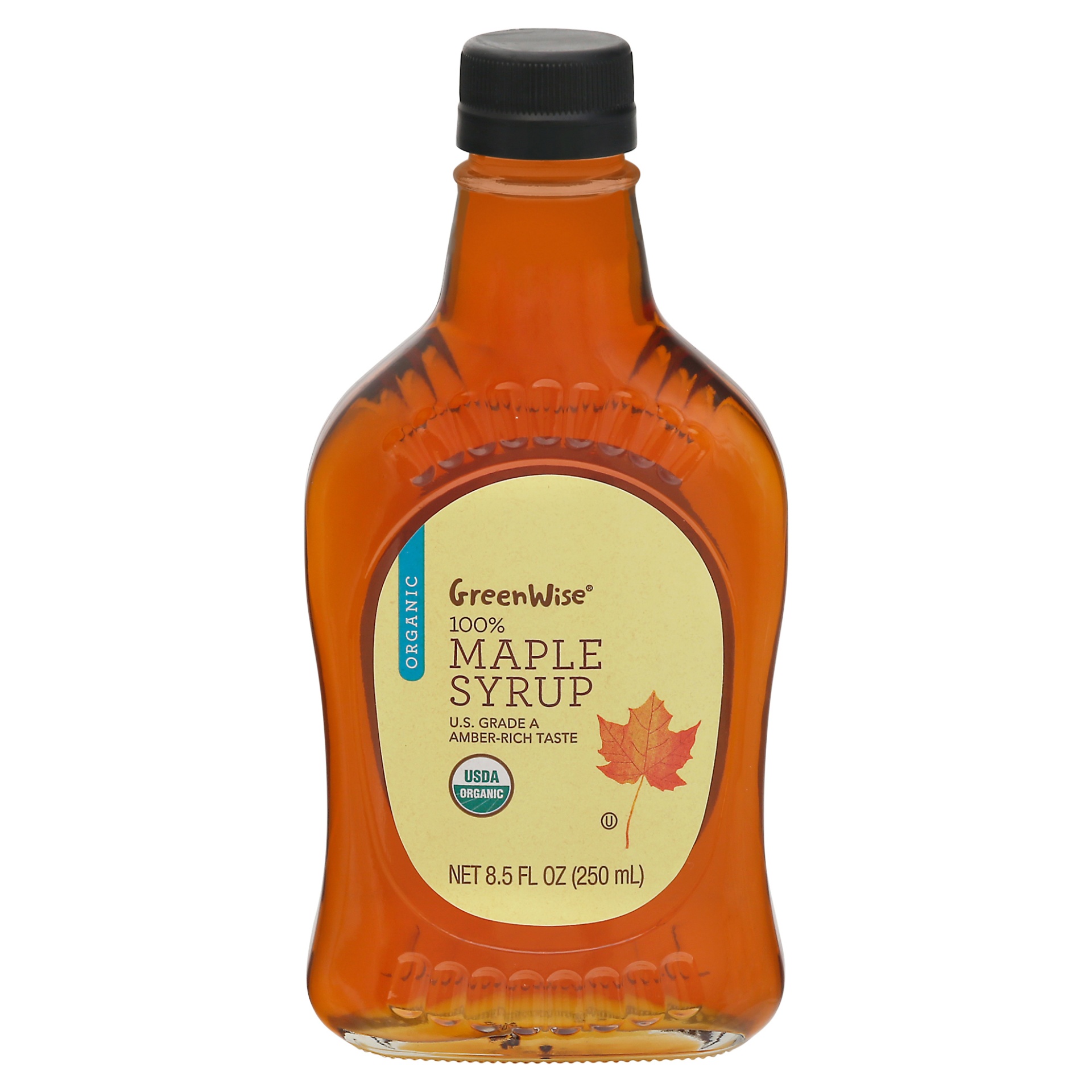 slide 1 of 1, GreenWise Organic Maple Syrup, 8.5 oz