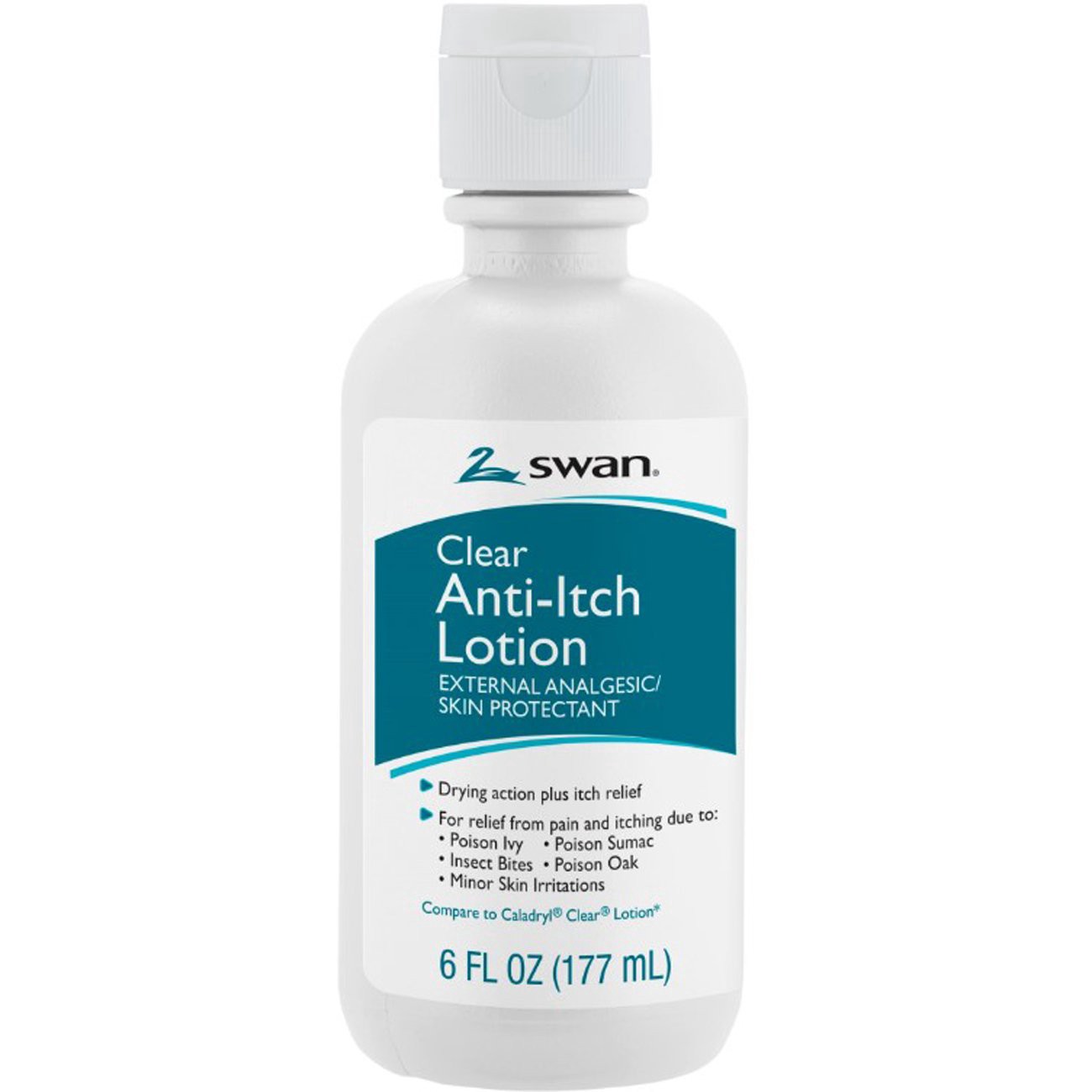 slide 1 of 1, Swan Clear Anti-Itch Lotion 6 fl oz, 6 oz