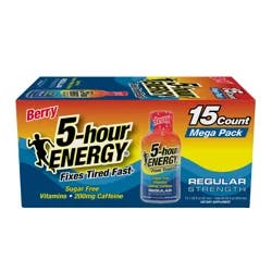 5 Hour Energy Regular Berry 15 ct