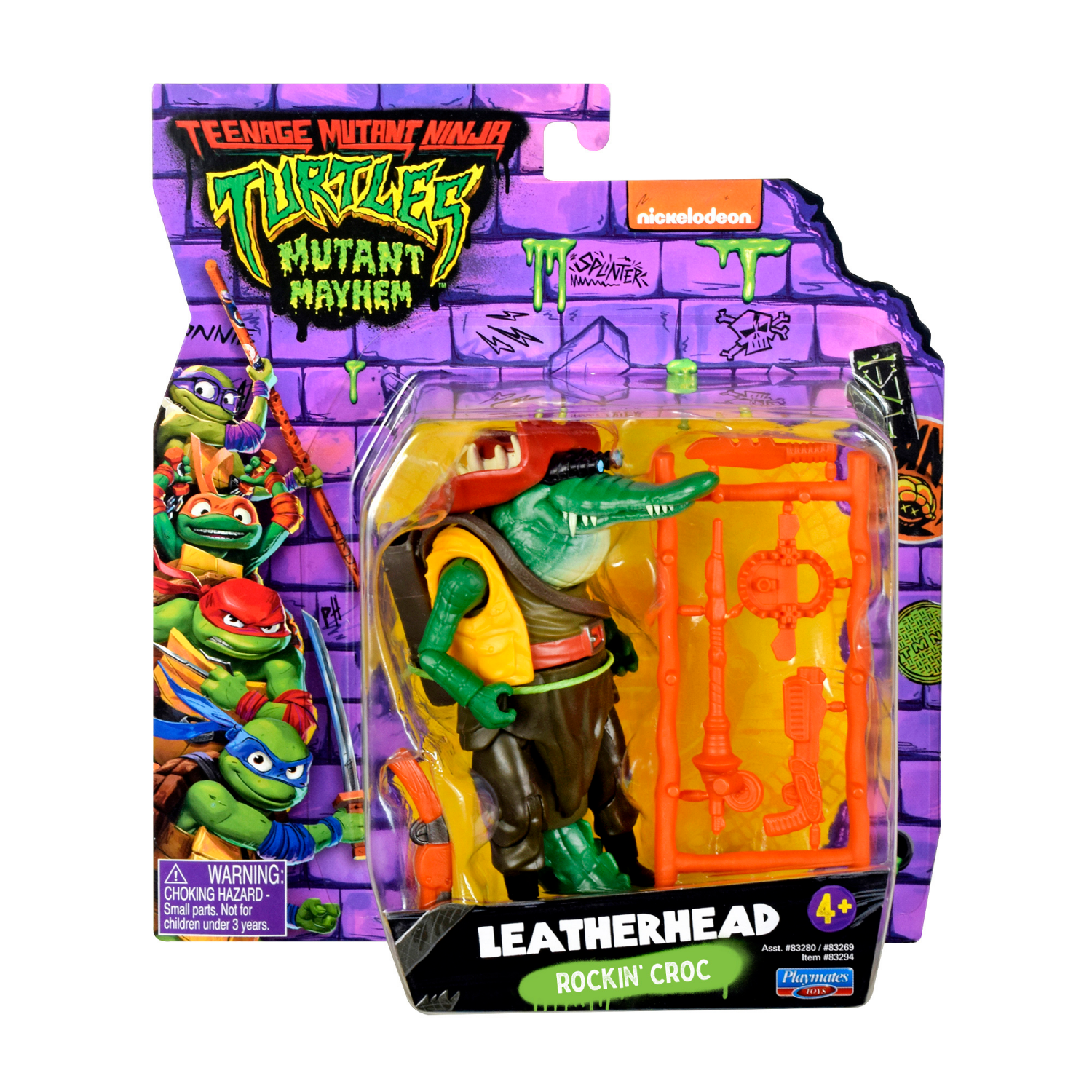 slide 4 of 8, Teenage Mutant Ninja Turtles: Mutant Mayhem Basic Action Figure Assortment, 1 ct