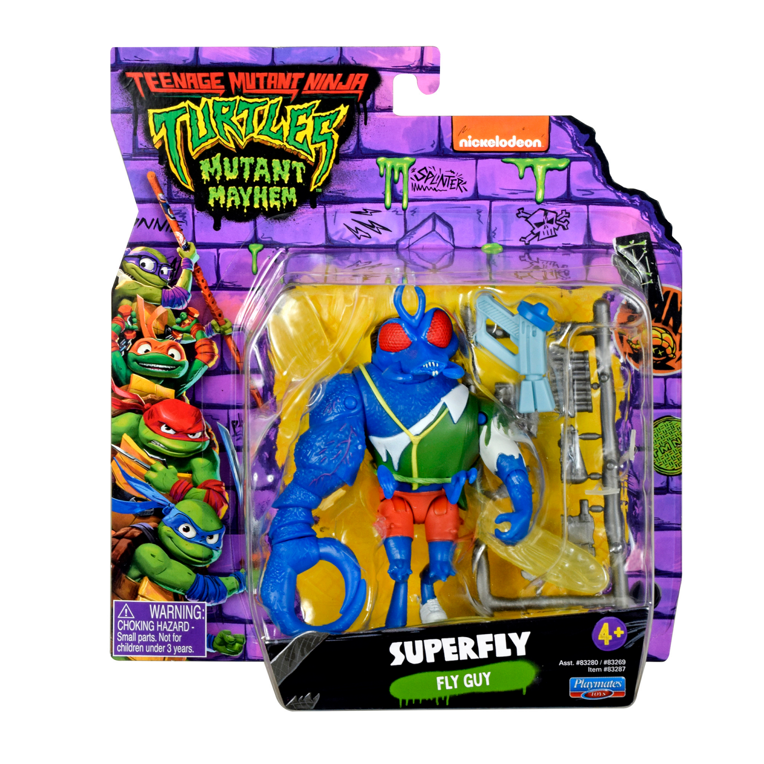 slide 6 of 8, Teenage Mutant Ninja Turtles: Mutant Mayhem Basic Action Figure Assortment, 1 ct