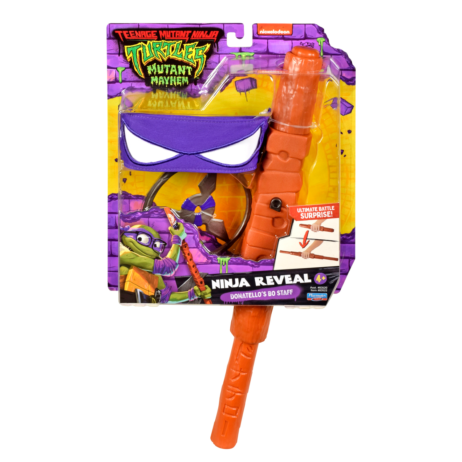 slide 2 of 5, Teenage Mutant Ninja Turtles: Mutant Mayhem Basic Role Play Assortment, 1 ct