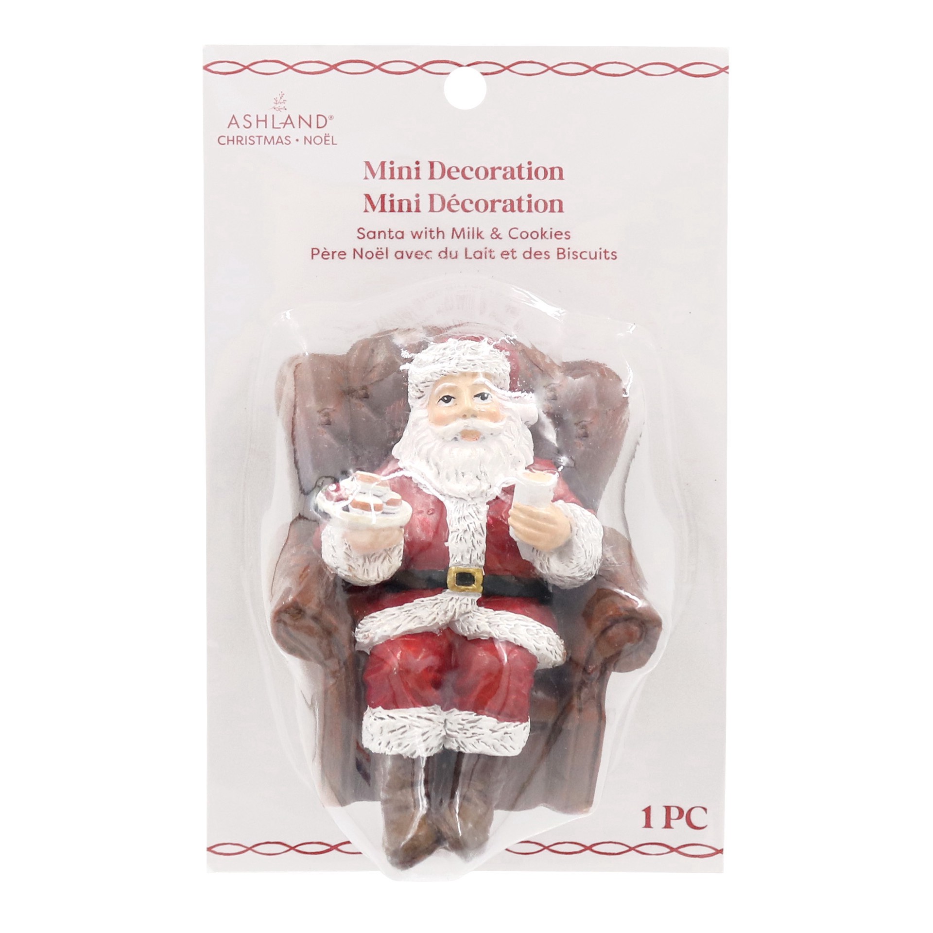 slide 2 of 4, Mini Santa Sitting In Armchair Decoration By Ashland, null