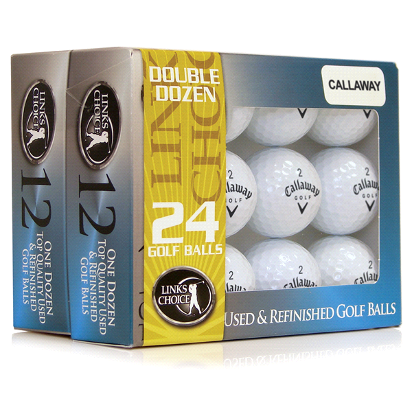 slide 1 of 1, Callaway 24 Callaway Factory Refinished Golf Balls, 2 doz