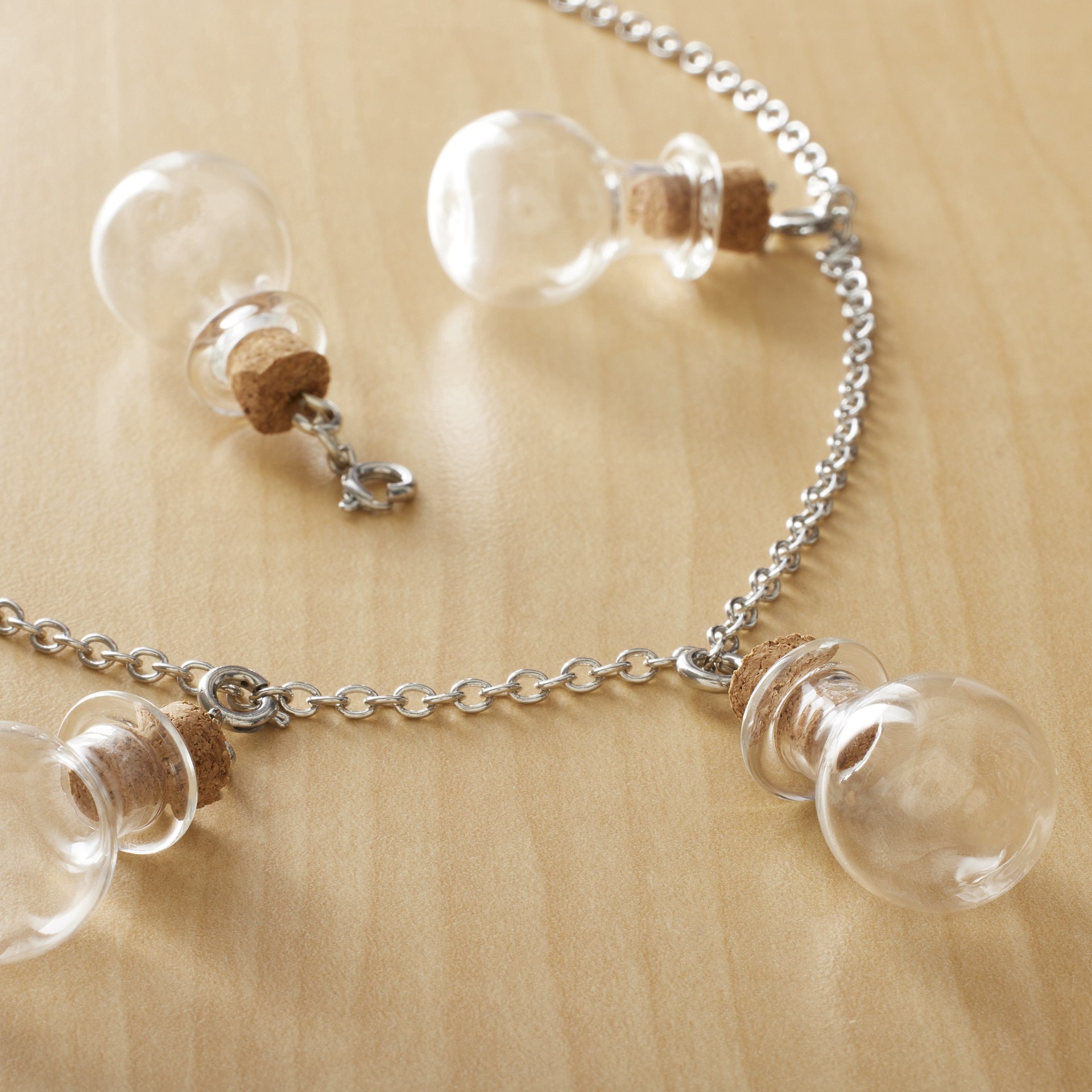 slide 2 of 5, Clear Potion Bottle Charms, 4ct. By Creatology, 4 ct