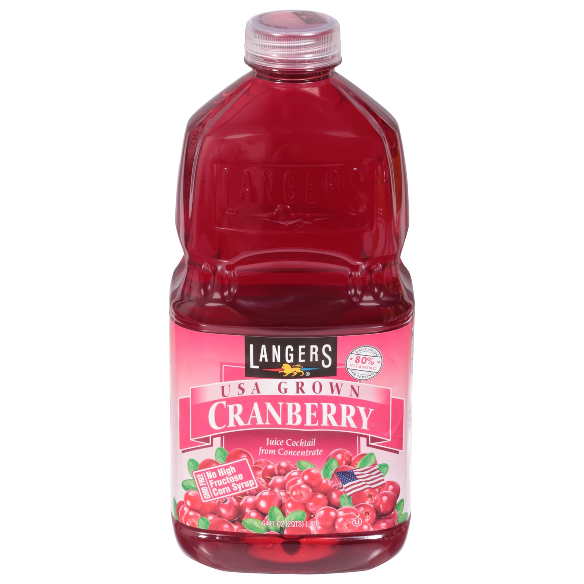 slide 1 of 1, Langers Cranberry Juice Cocktail, 