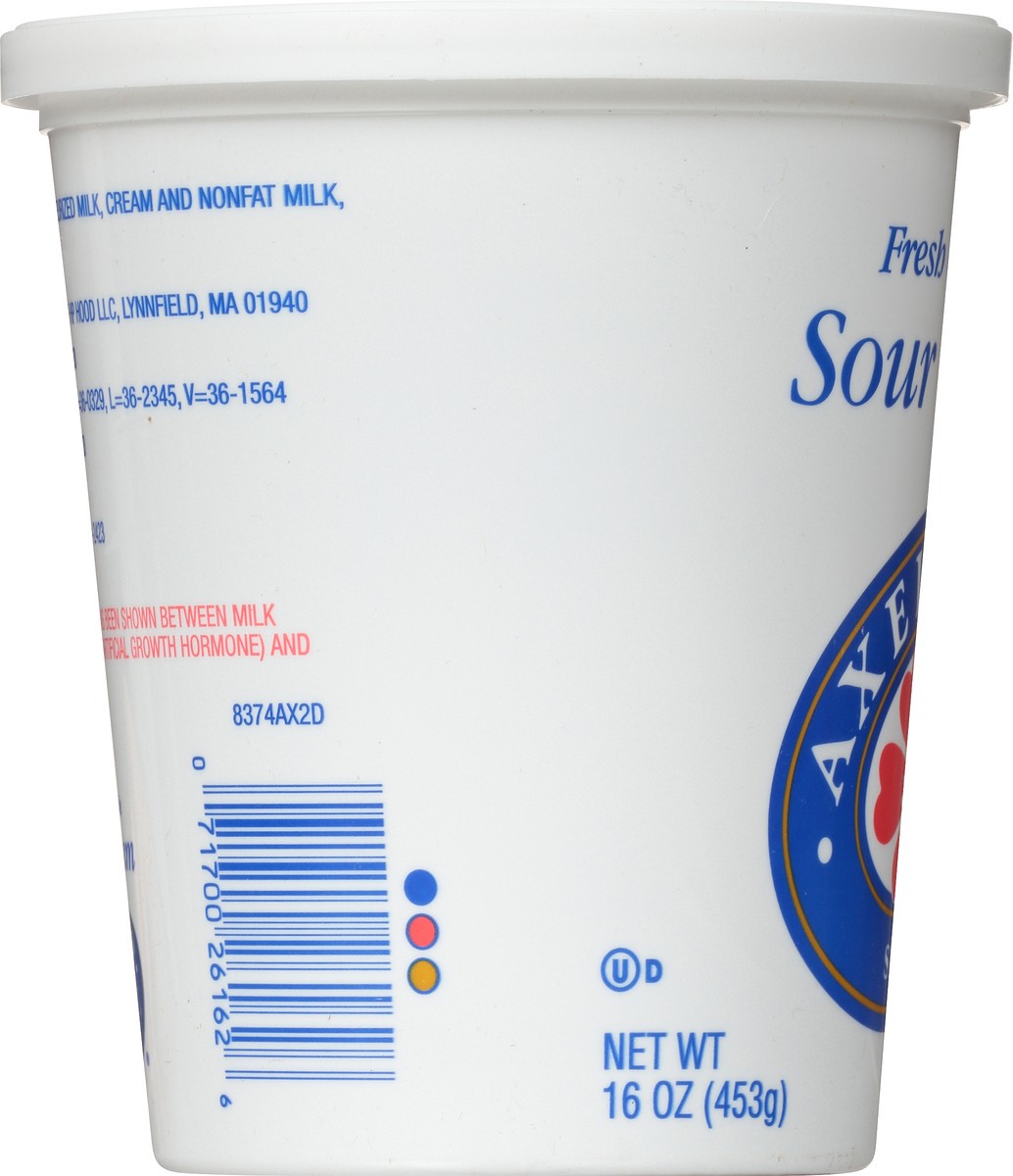 slide 3 of 8, Axelrod Sour Cream, 16 oz