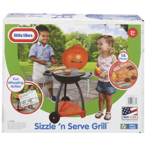 slide 1 of 1, Little Tikes sizzle 'n serve grill, 1 ct