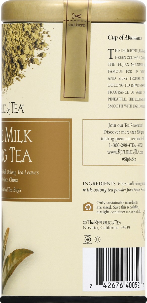 slide 7 of 9, The Republic of Tea Bags Oolong Tea - 36 ct, 36 ct