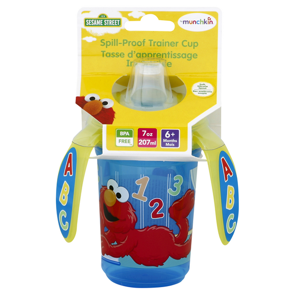 slide 1 of 1, Munchkin, Inc Munchkin Sesame Street Elmo Trainer Cup - 7Oz, 1 ct