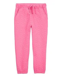 Oshkosh Baby Knit Pants - Pink Pink 24M