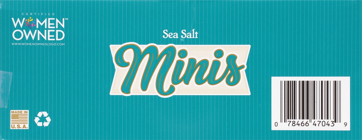 slide 4 of 9, Valley Lahvosh Baking Co. Minis Snack Size Sea Salt Lahvosh Crackers Snack Size 4.5 oz, 4.5 oz