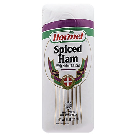 slide 1 of 1, Hormel Ham Spiced, per lb