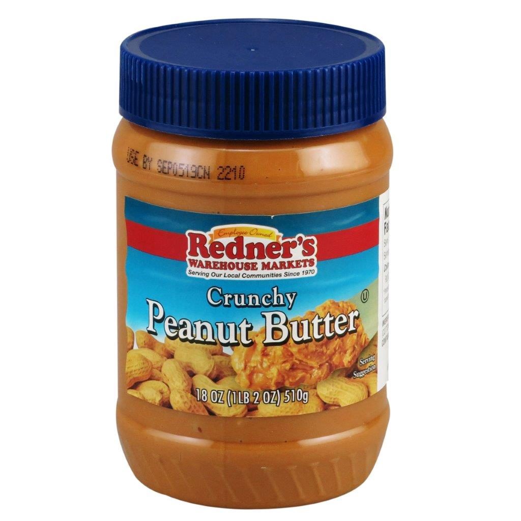 slide 1 of 1, Rwm Crunchy Peanut Butter, 18 oz