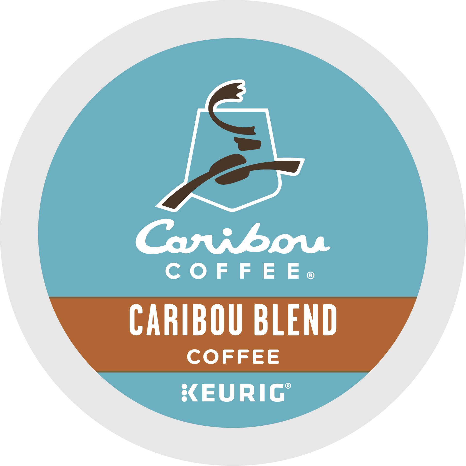 slide 2 of 5, Caribou Coffee Blend Keurig Single-Serve K-Cup Pod, Medium Roast Coffee, 12 ct