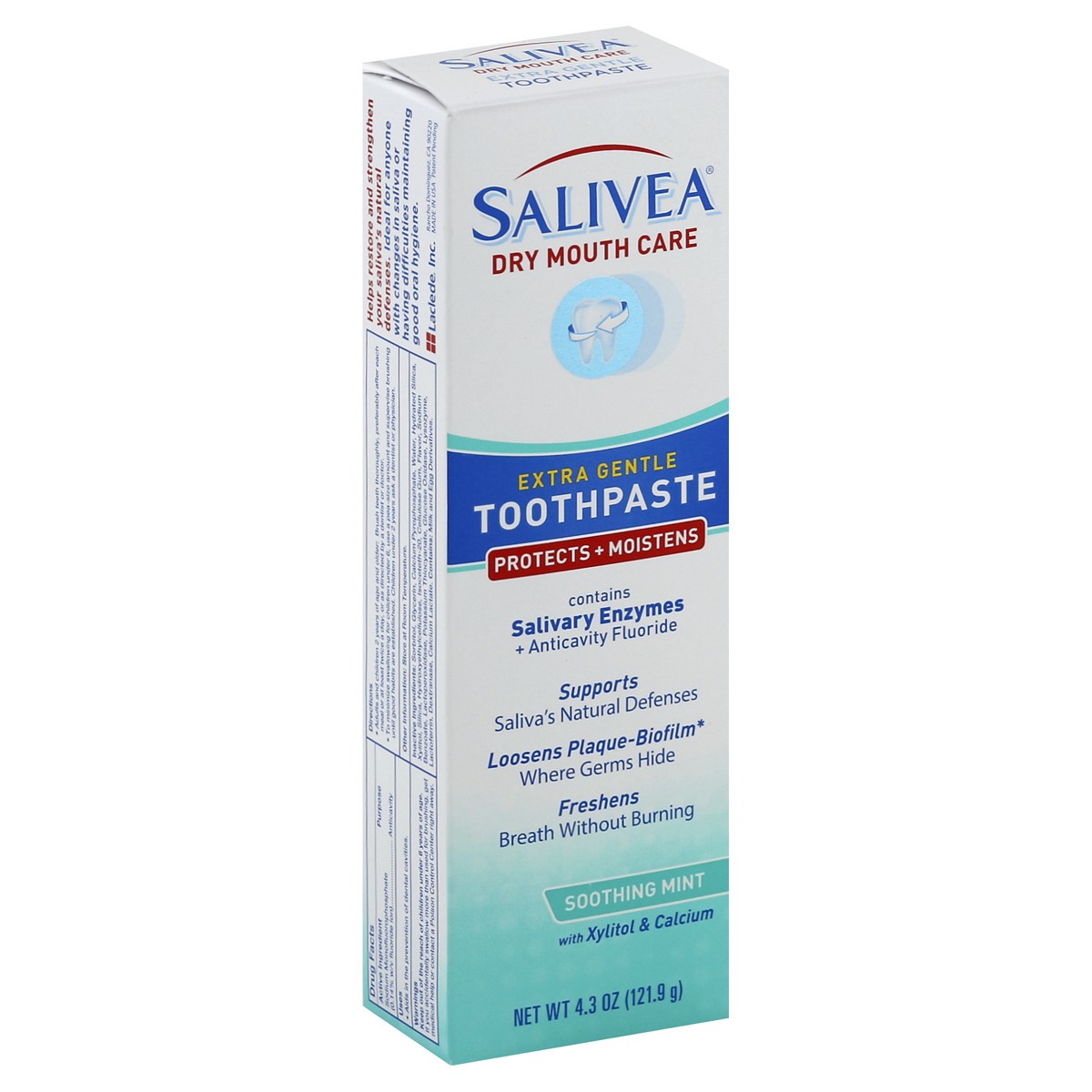 slide 2 of 10, Salivea Toothpaste 4.3 oz, 4.3 oz