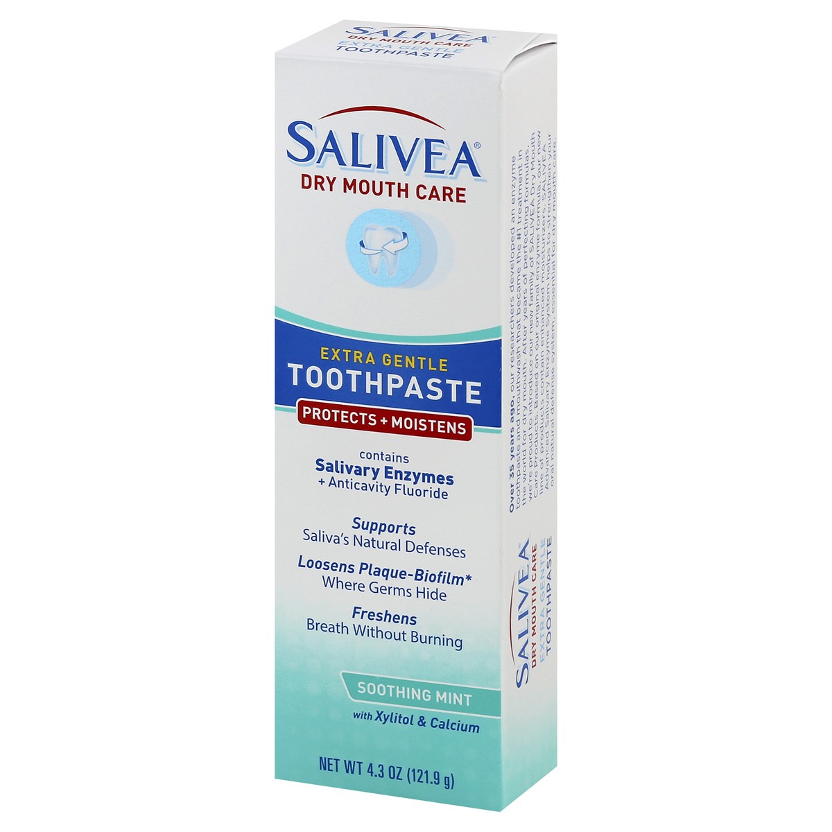 slide 4 of 10, Salivea Toothpaste 4.3 oz, 4.3 oz