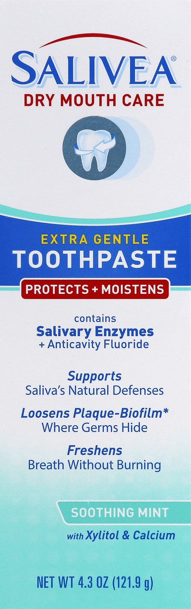 slide 1 of 10, Salivea Toothpaste 4.3 oz, 4.3 oz