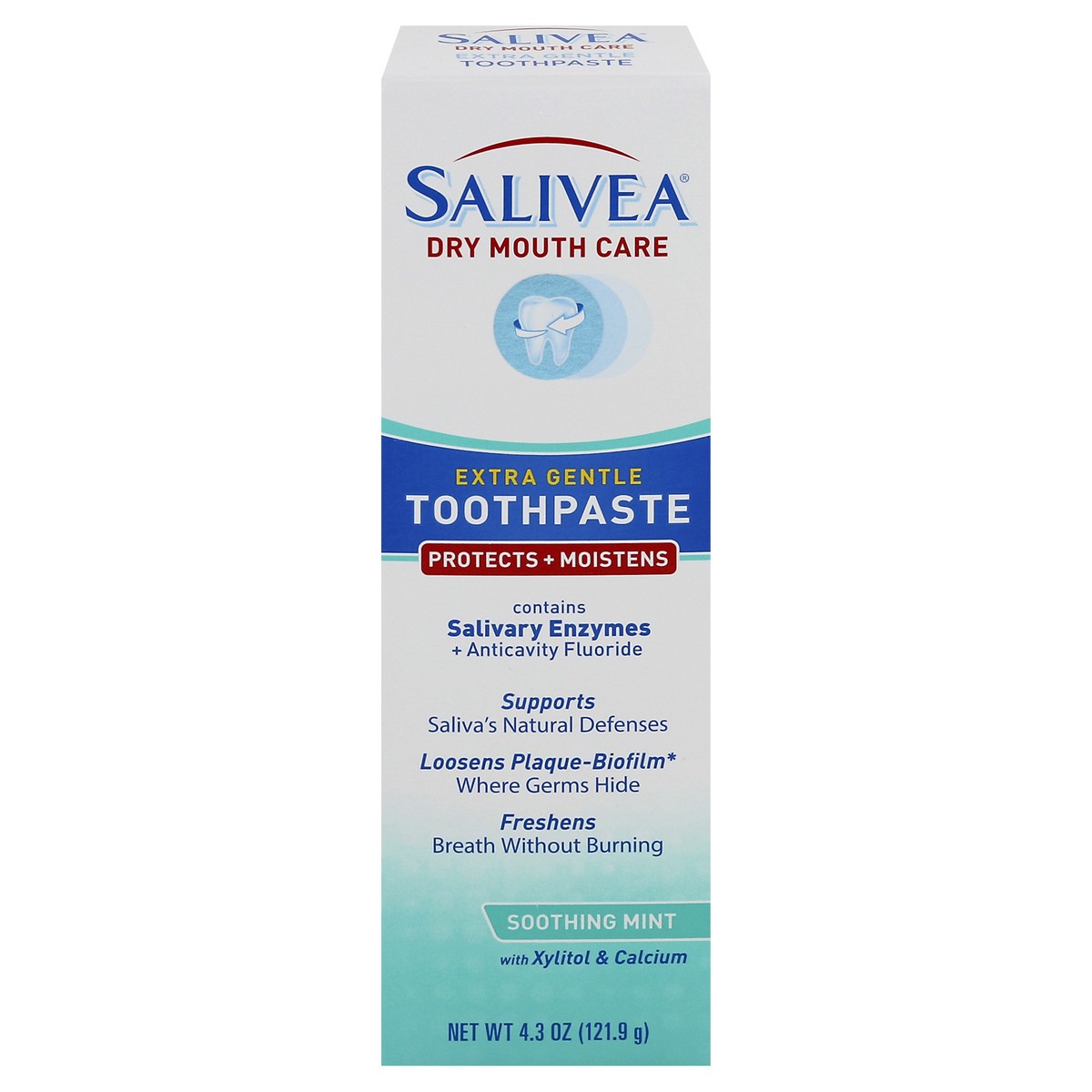 slide 10 of 10, Salivea Toothpaste 4.3 oz, 4.3 oz