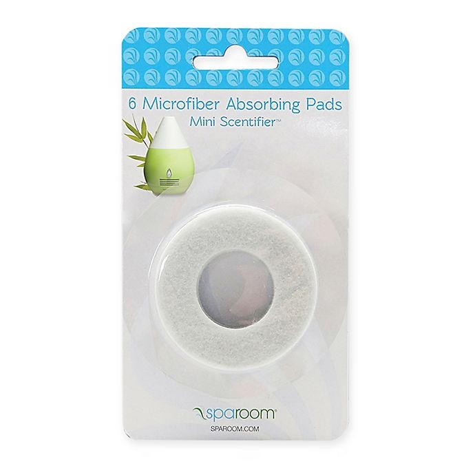 slide 1 of 1, SpaRoom MiniScentifier Refill Aromatherapy Absorbing Pads, 6 ct