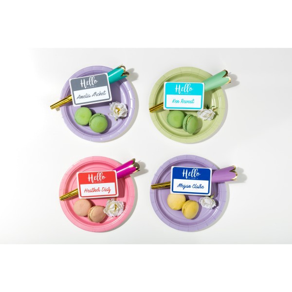 slide 4 of 8, Avery Adhesive Name Badges, 120 ct