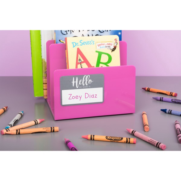 slide 7 of 8, Avery Adhesive Name Badges, 120 ct