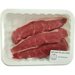 USDA Choice Boneless Sirloin Rump Tip Steak (Cryovac)