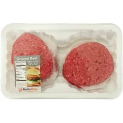 USDA Choice 90% Lean Ground Beef Patties