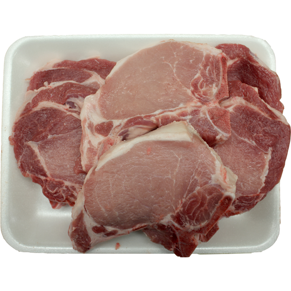 slide 1 of 1, Fresh Selected Assorted Pork Chops (2 Ribs, 2 Centers, 2 Loins), per lb