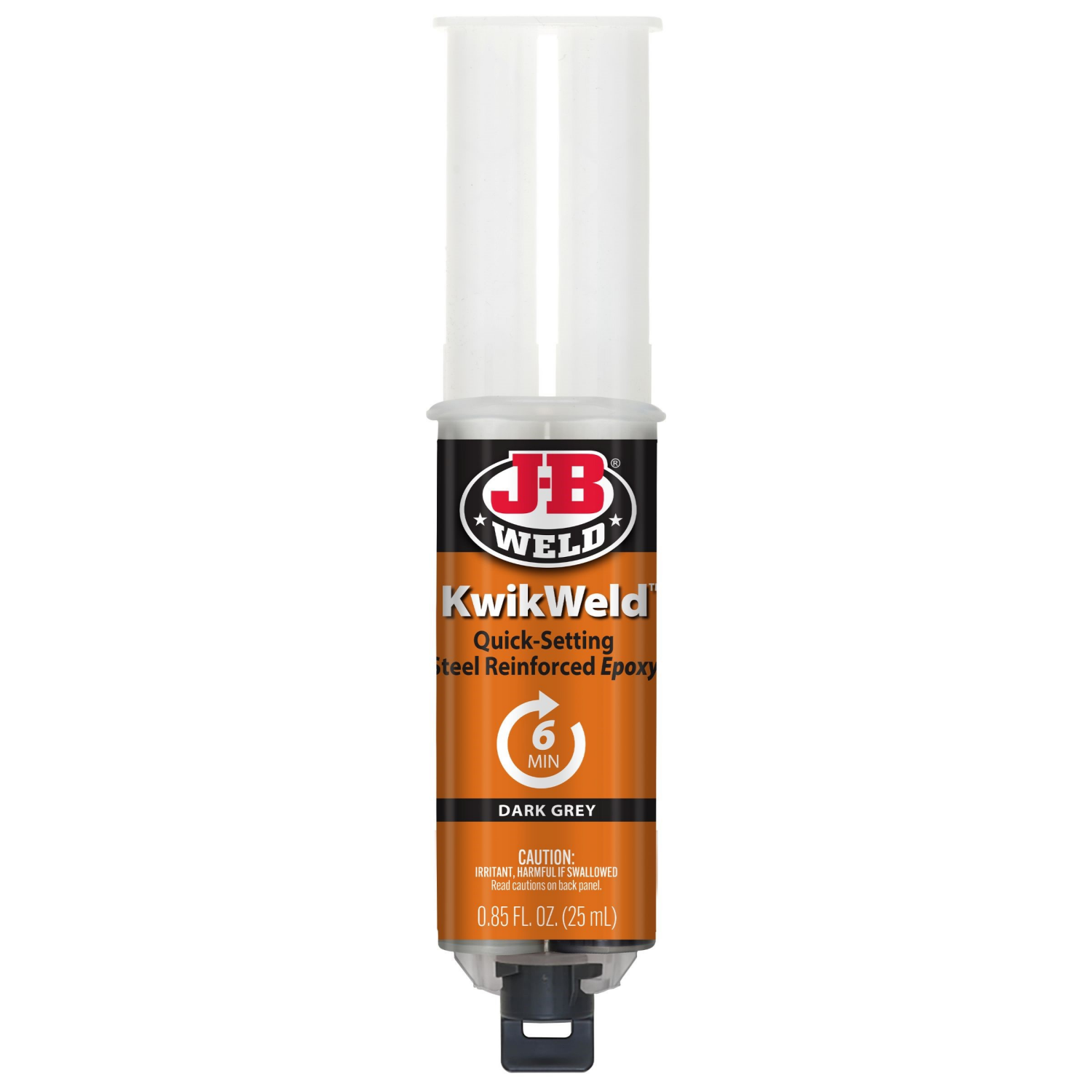 slide 4 of 8, J-B WELD KwikWeld Epoxy Adhesive Tube - Stainable, Waterproof, Quick-Setting, for Metal, Vinyl, Tile, Concrete, Plastic, Wood, and More - 2-Part Putty for Plumbing, Crafts, and Repairs - Clear, 3127 PSI, 1 ct