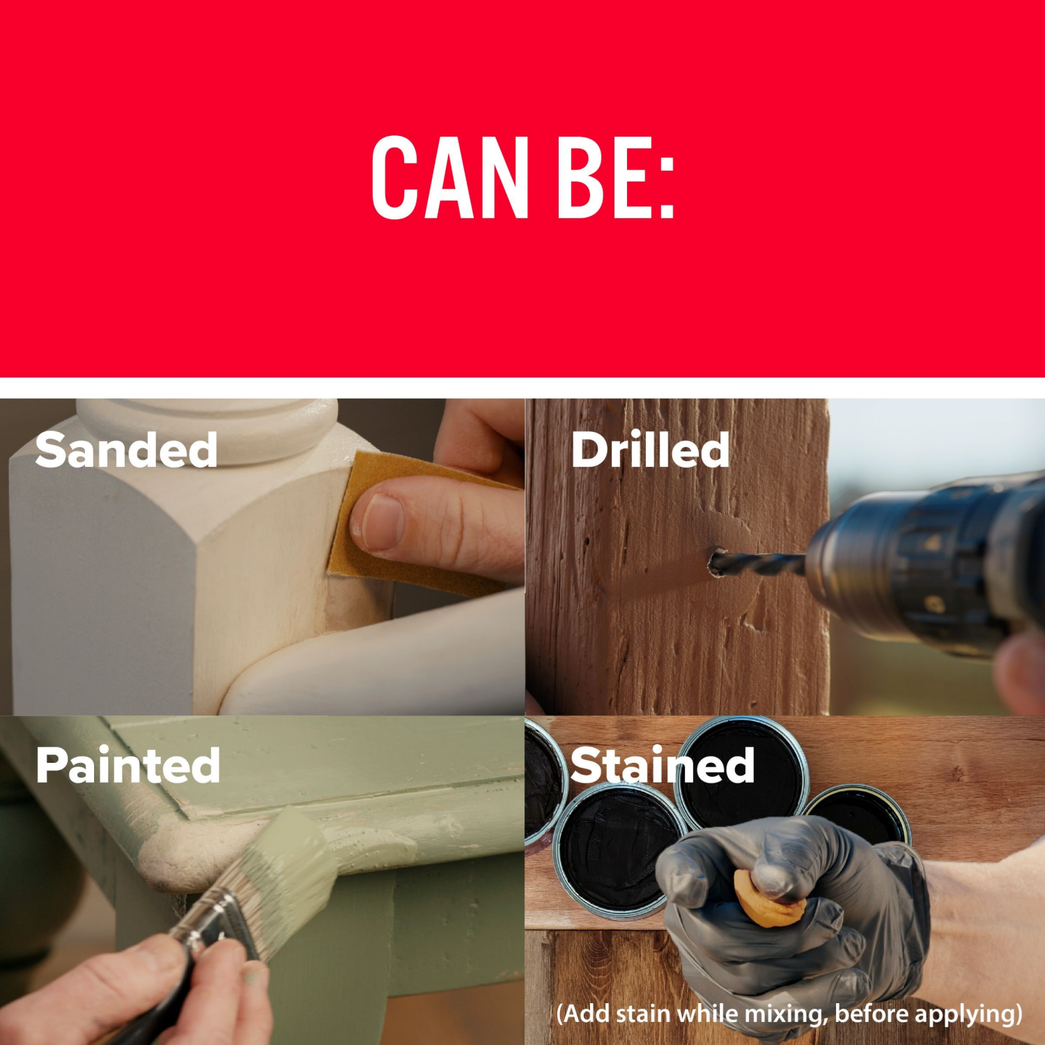 slide 3 of 8, J-B Weld Kwikwood Repair Epoxy Putty - Light Tan, 1 oz