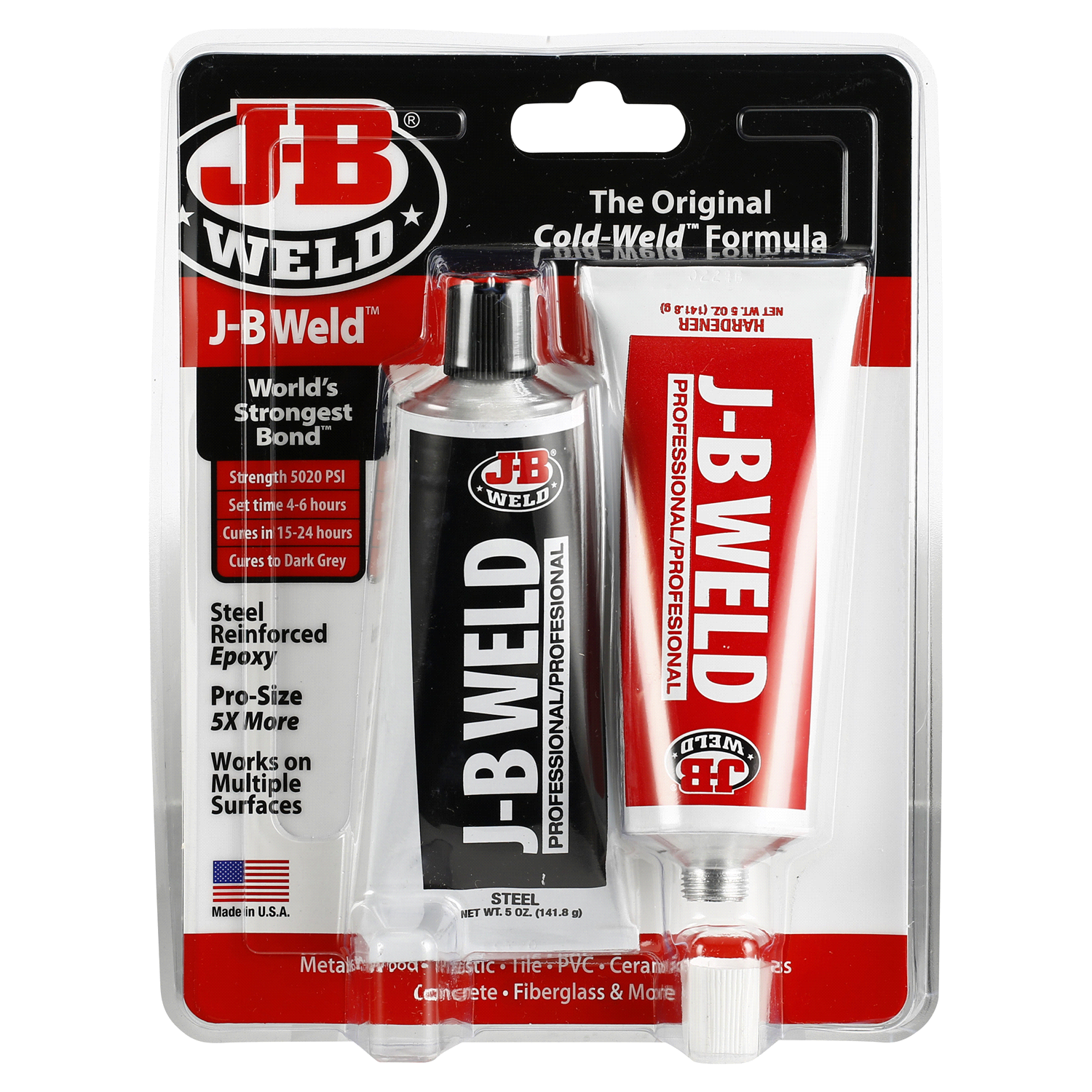 slide 1 of 2, J-B Weld Professional Size Tubes, 2 ct; 5 oz
