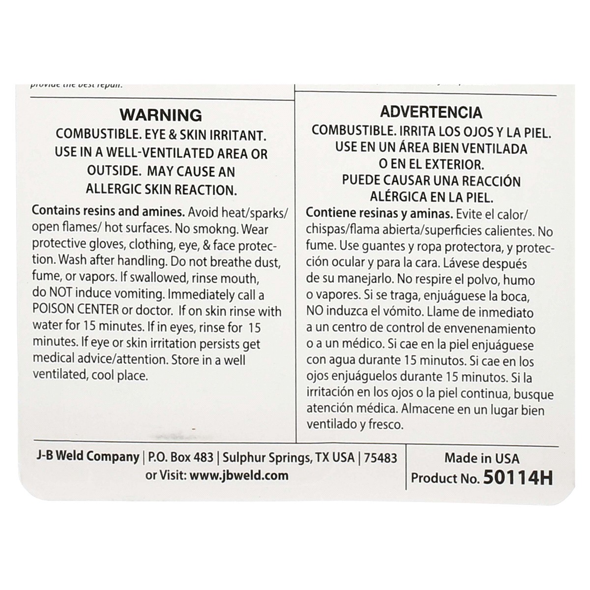 slide 2 of 2, J-B Weld ClearWeld Epoxy Syringe, 14 ml