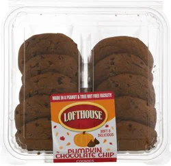Lofthouse Pumpkin Chocolate Chip Cookies 14.5 oz