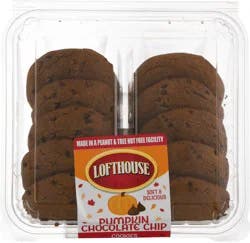 Lofthouse Pumpkin Chocolate Chip Cookies 14.5 oz