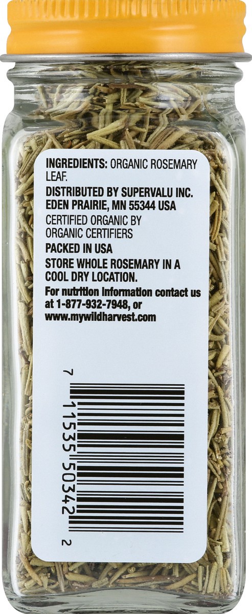 slide 3 of 9, Wild Harvest Organic Whole Rosemary, 0.7 oz