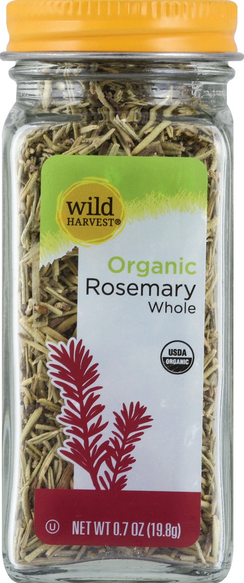 slide 5 of 9, Wild Harvest Organic Whole Rosemary, 0.7 oz