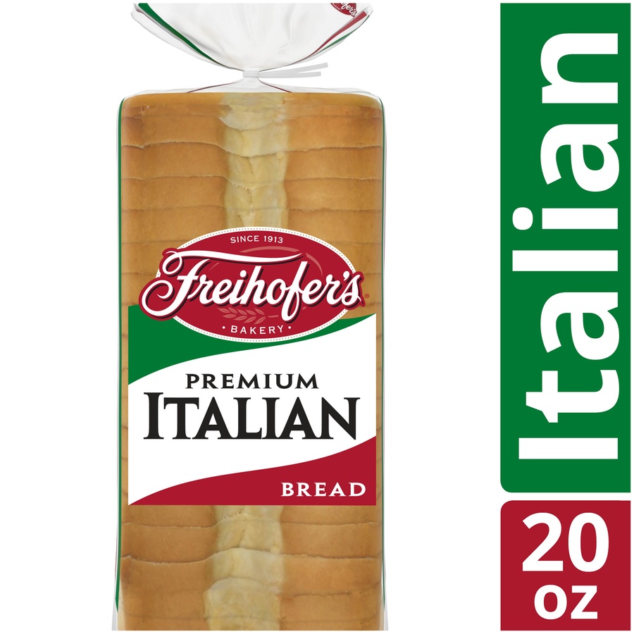 slide 7 of 9, Freihofer's Italian Bread, 20 oz, White Italian Bread, Bag, 1 cnt