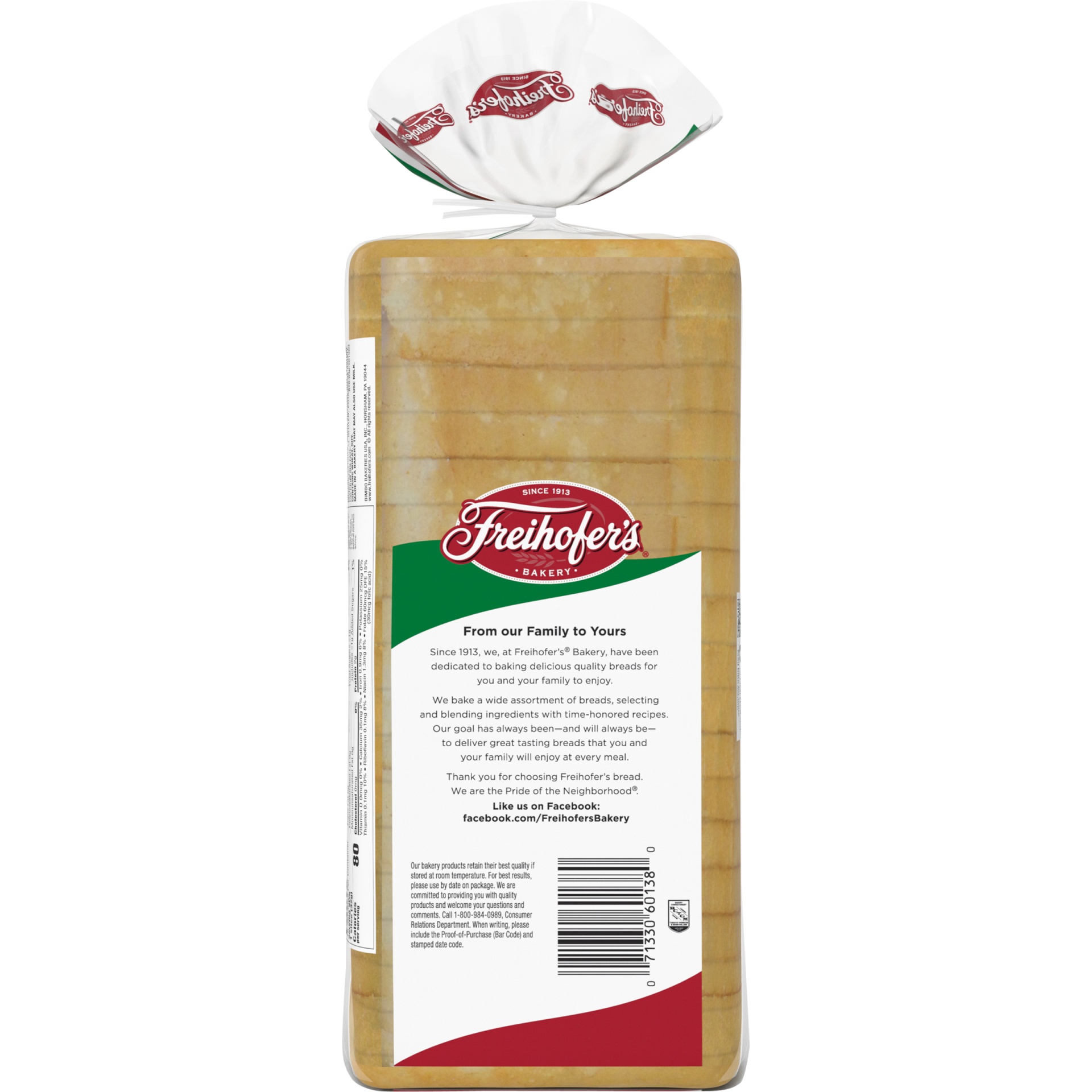 slide 3 of 9, Freihofer's Italian Bread, 20 oz, White Italian Bread, Bag, 1 cnt